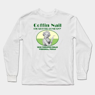 Coffin Nail Cigarette Company Long Sleeve T-Shirt